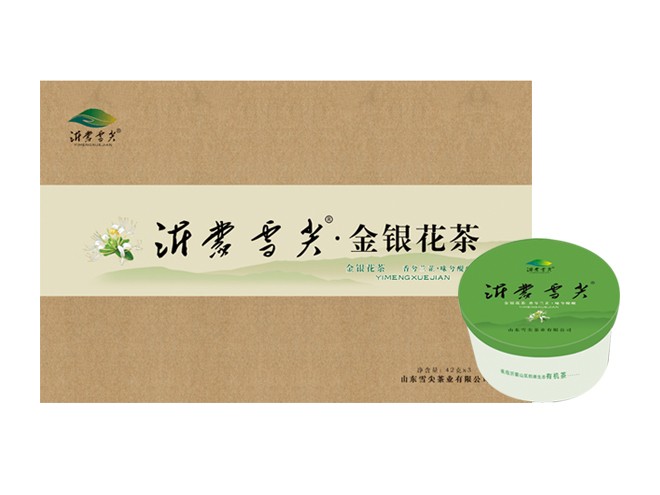 金銀花綠茶產(chǎn)品實物展示圖